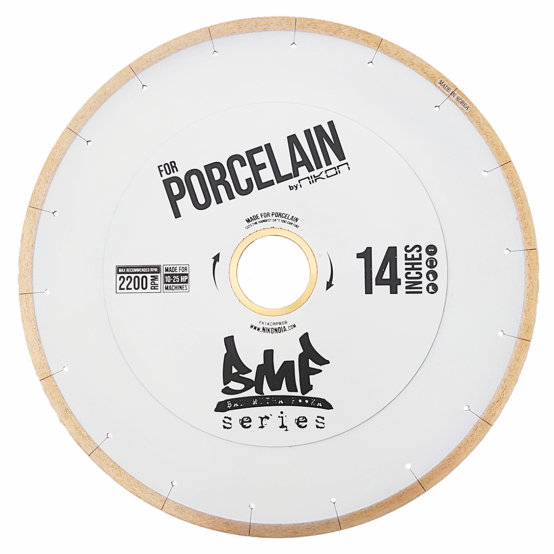 BMF Series™ for Porcelain Silent Continuous Rim Bridge Saw Blades