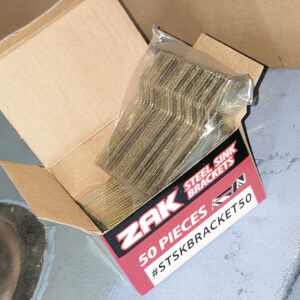 ZAK™ STEEL SINK BRACKETS (BOX OF 50)