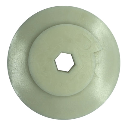 Weha 6" Snail Lock Hook & Loop Back Up Pad - Detroitdiamondtools