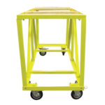 WEHA COUNTER TOP WORK TABLE – STONE FABRICATION TABLE WITH SWIVEL CASTERS - Detroitdiamondtools