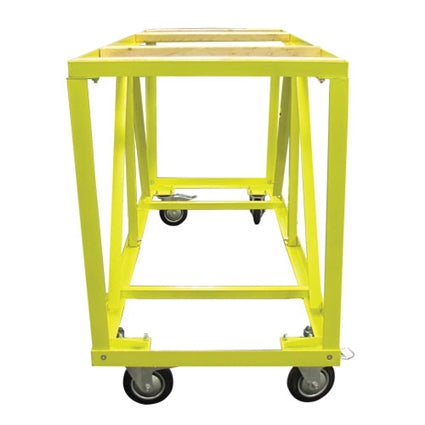 WEHA COUNTER TOP WORK TABLE – STONE FABRICATION TABLE WITH SWIVEL CASTERS - Detroitdiamondtools
