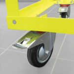 WEHA COUNTER TOP WORK TABLE – STONE FABRICATION TABLE WITH SWIVEL CASTERS - Detroitdiamondtools
