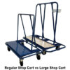 Large Fabrication Heavy Duty Stone Cart Shop Cart - Detroitdiamondtools