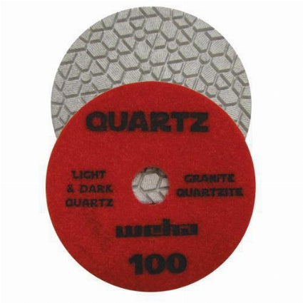 4" WEHA QUARTZ 7 STEP POLISHING PADS - Detroitdiamondtools