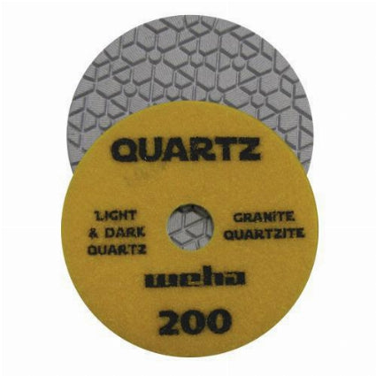 4" WEHA QUARTZ 7 STEP POLISHING PADS - Detroitdiamondtools