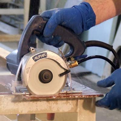 ALPHA AWS-110 4-1/2" WET STONE CUTTER - Detroitdiamondtools