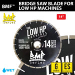 BMF™ SERIES BRIDGE SAW BLADE FOR LOW HP MACHINES - Detroitdiamondtools