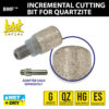 BMF™ SERIES INCREMENTAL CUTTING BIT FOR QUARTZITE - Detroitdiamondtools