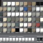 GLUE 360 UNIVERSAL SEAMING ADHESIVE Color Chart