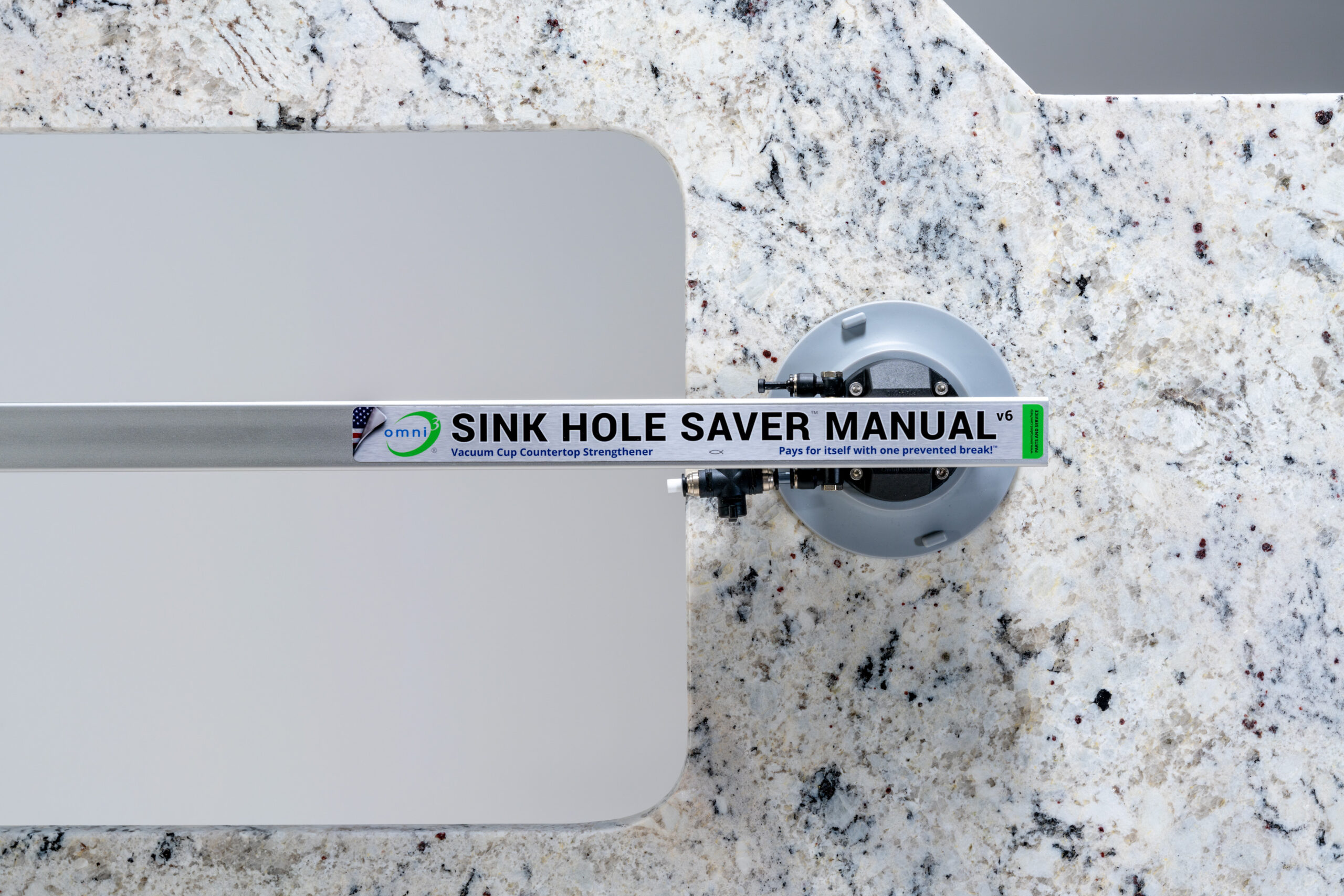 Omni Cubed Sink Hole Saver™ Manual v6 - detroitdiamondtools