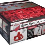 SPIN DOCTOR LEVELING CAP (RED) 100pc. BOX - Detroitdiamondtools