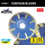 SPIDER™ CONTOUR BLADES - Detroitdiamondtools