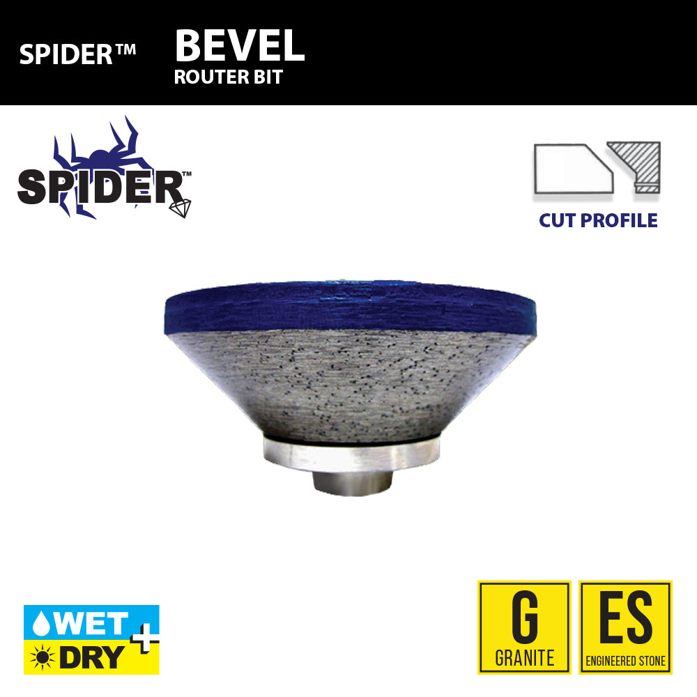 SPIDER™ BEVEL BIT - Nikon - Detroitdiamondtools