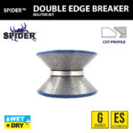 SPIDER™ DOUBLE EDGE BREAKER BIT - Nikon - Detroitdiamondtools