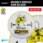 THE STINGER™ MARBLE BRIDGE SAW BLADE - Detroitdiamondtools