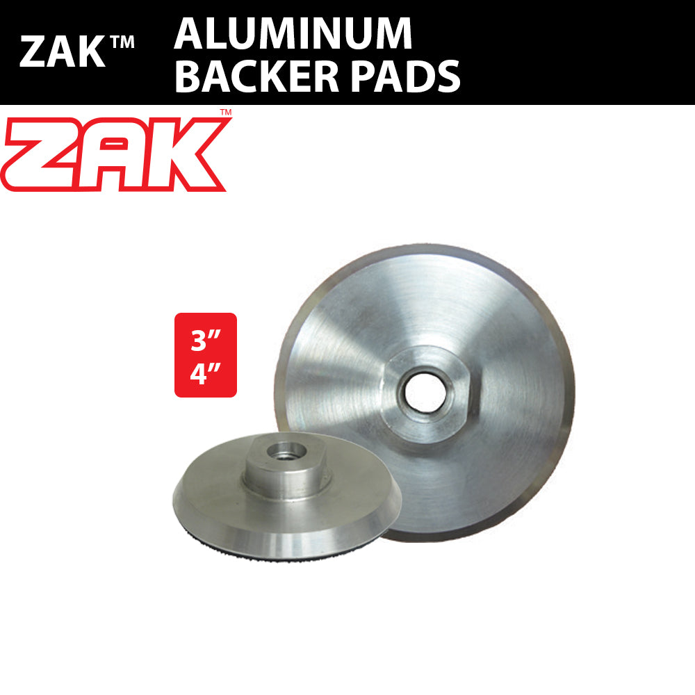 ZAK™ ALUMINUM BACKER PADS - Detroitdiamondtools