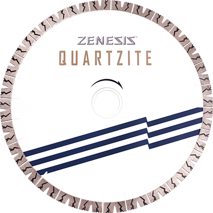 ZENESIS™ QUARTZITE BRIDGE SAW BLADE - Detroitdiamondtools