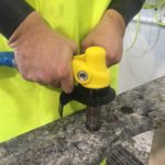 alpha 830-1 (2) ALPHA AIR-830 HS PNEUMATIC POLISHER - Detroit_Diamond_Tools