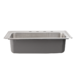 33" Stainless Steel Single Bowl Drop In Kitchen Sink 33" Stainless Steel Single Bowl Drop In Kitchen Sink