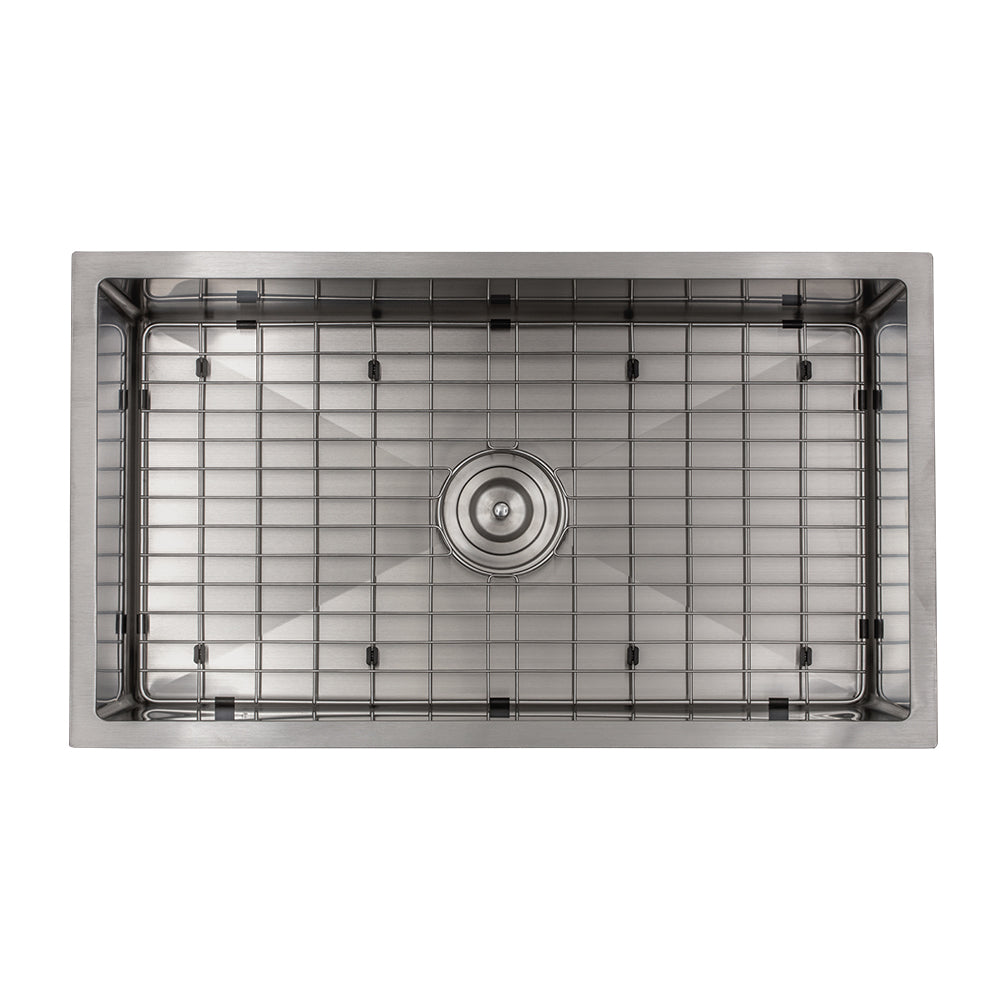 29 ½" SINGLE BOWL STAINLESS STEEL KITCHEN SINK | R100R
