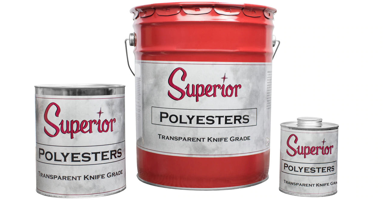 SUPERIOR TRANSPARENT POLYESTER - Detroitdiamondtools