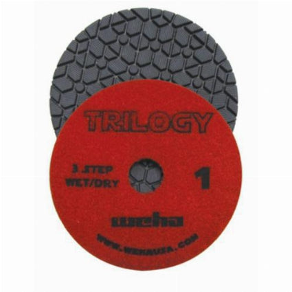 Weha Trilogy 3 Step Diamond Polishing Pad - Detroitdiamondtools