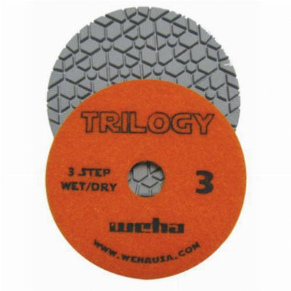 Weha Trilogy 3 Step Diamond Polishing Pad - Detroitdiamondtools