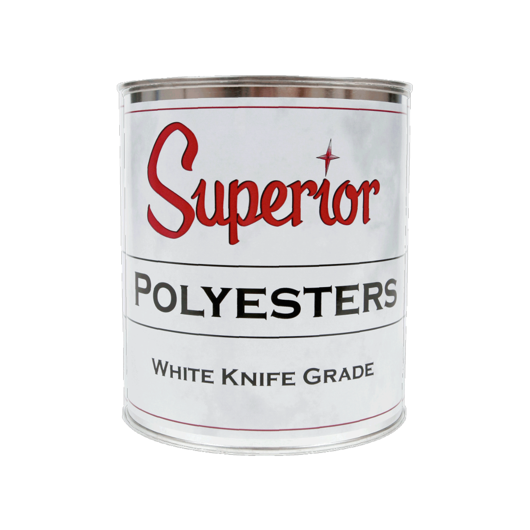 SUPERIOR POLYESTERS WHITE KNIFE GRADE - Detroitdiamondtools