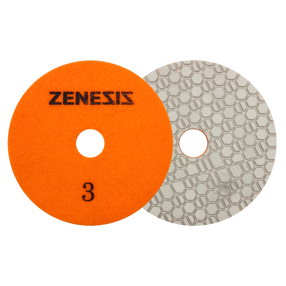 ZENESIS™ 3‐STEP POLISHING PADS - Detroitdiamondtools
