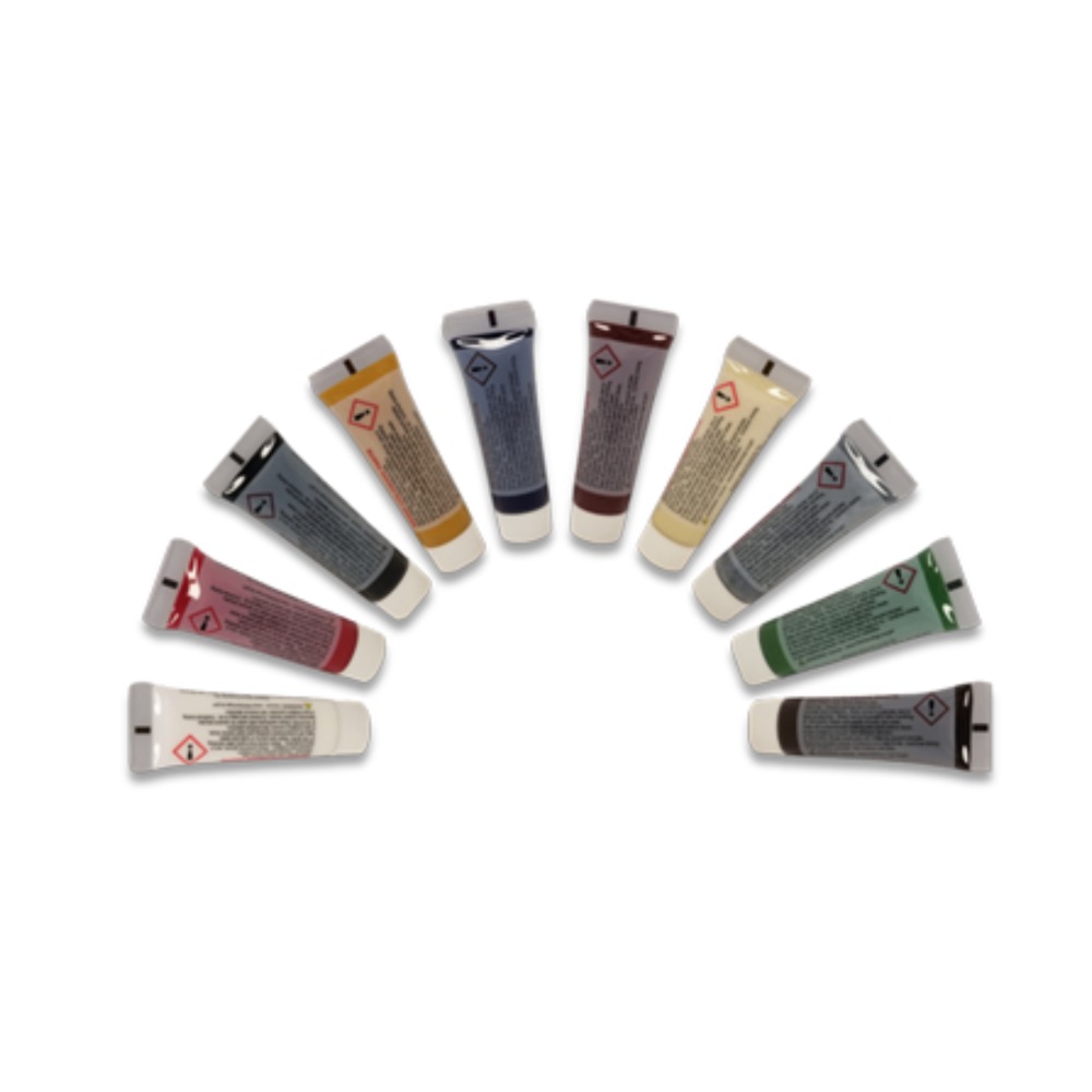 SUPERIOR Assorted Coloring Paste - SUPERIOR Assorted Coloring Paste - detroitdiamondtools