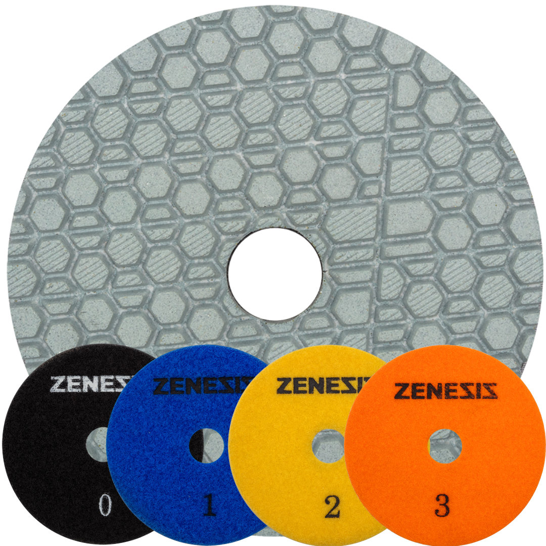 ZENESIS™ 3‐STEP POLISHING PADS - Detroitdiamondtools