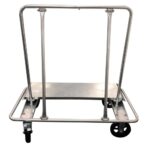 WEHA GALVANIZED GRANITE SHOP CART - BROKEN DOWN - Detroitdiamondtools