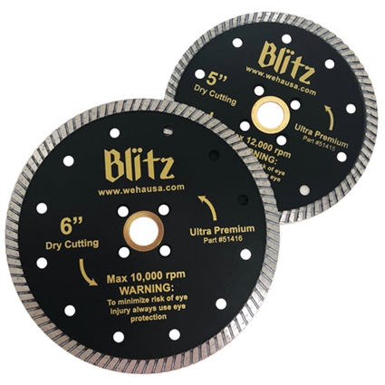 BLITZ PREMIUM QUAD TURBO BLADE - Detroitdiamondtools