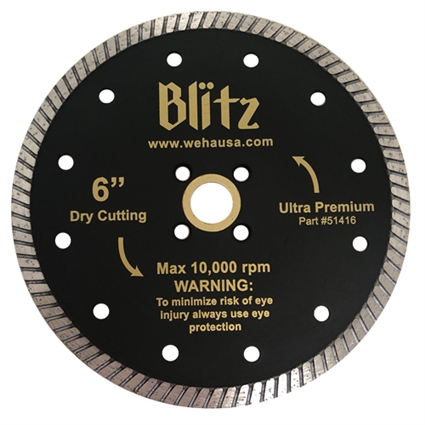 BLITZ PREMIUM QUAD TURBO BLADE - Detroitdiamondtools