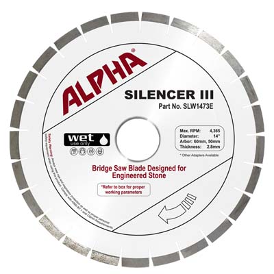 ALPHA SILENCER III FOR ENGINEERED STONE - Detroit_Diamond_Tools