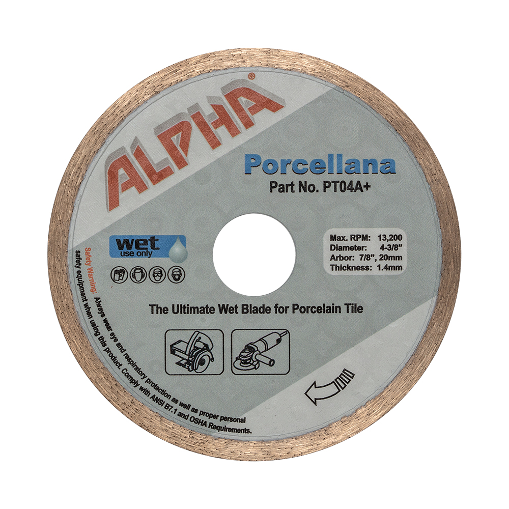 Alpha Porcellana Diamond Tile Blade