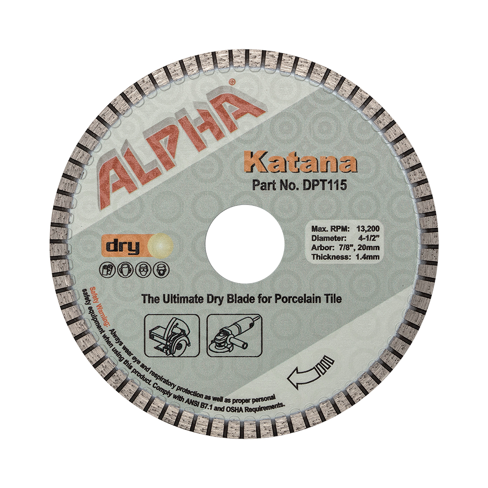 ALPHA KATANA DIAMOND BLADE ALPHA KATANA DIAMOND BLADE
