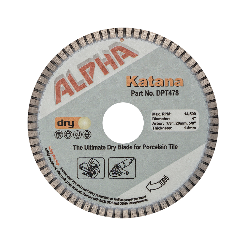 ALPHA KATANA DIAMOND BLADE ALPHA KATANA DIAMOND BLADE