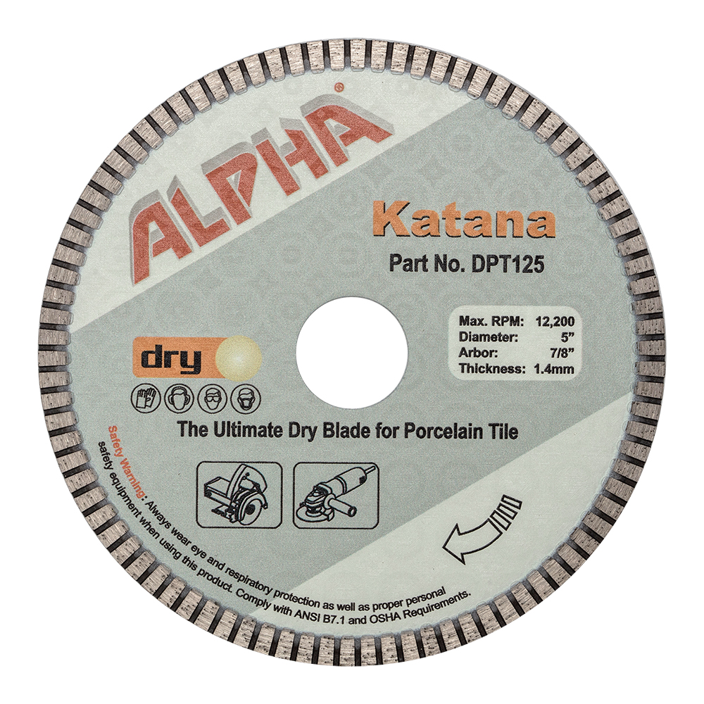 ALPHA KATANA DIAMOND BLADE ALPHA KATANA DIAMOND BLADE