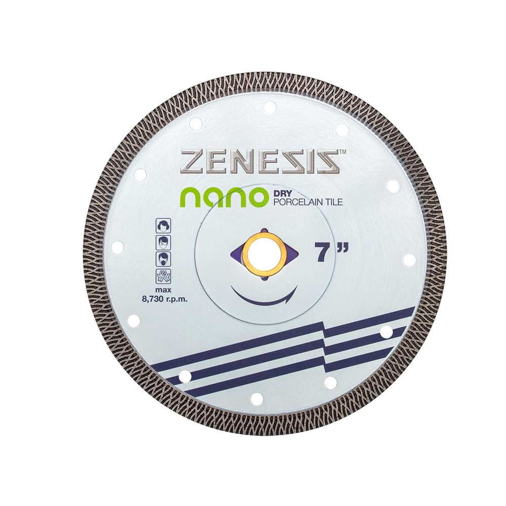 ZENESIS™ NANO DRY PORCELAIN BLADE - Detroitdiamondtools