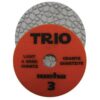 4" TRIO STEP 3 DIAMOND POLISHING PAD