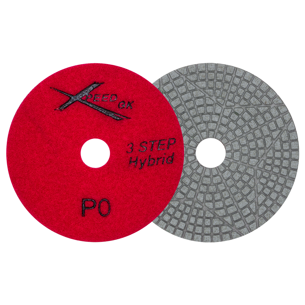 XPEED 3 STEP POLISHING PAD - STAR SHAPE - Detroitdiamondtools