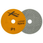 XPEED 3 STEP POLISHING PAD - STAR SHAPE - Detroitdiamondtools