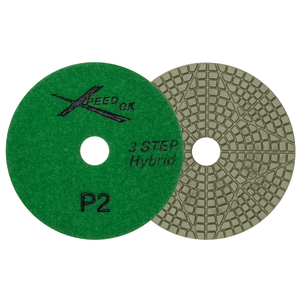 XPEED 3 STEP POLISHING PAD - STAR SHAPE - Detroitdiamondtools