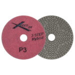 XPEED 3 STEP POLISHING PAD - STAR SHAPE - Detroitdiamondtools