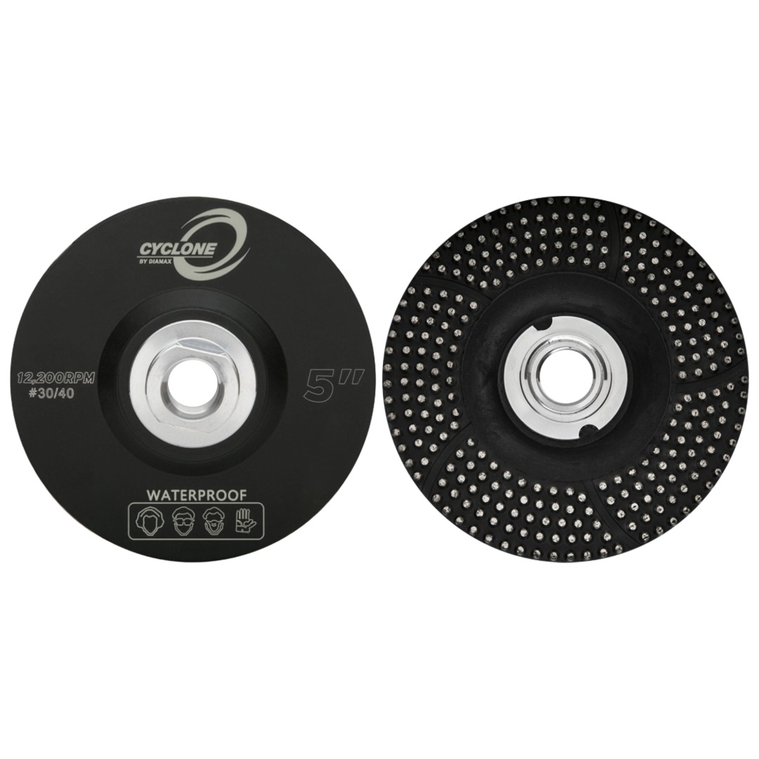 Diamax Cyclone 5" Super Cluster Grinding Wheel