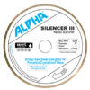Silencer III for Porcelain/Crystallized Glass