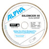 Silencer III for Porcelain/Crystallized Glass