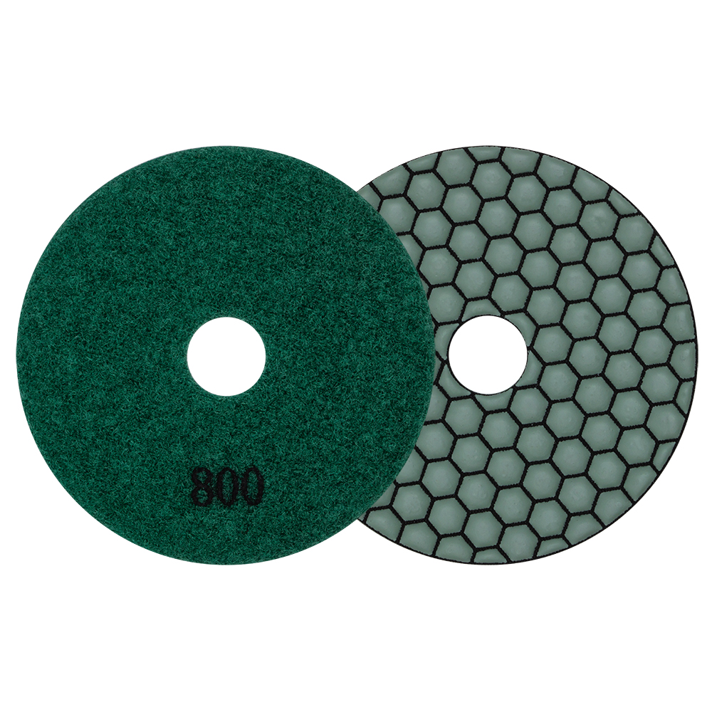 diamond vantage 7 step hexagon dry pads - detroitdiamondtools