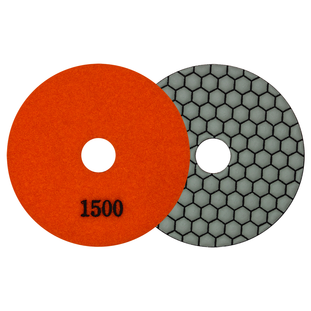 diamond vantage 7 step hexagon dry pads - detroitdiamondtools